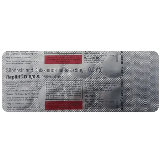 rapilif d 8/0.5mg capsule 10's